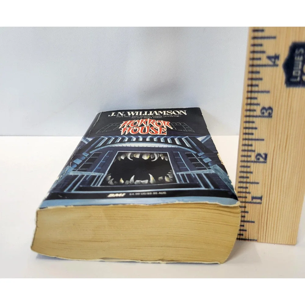 Vintage 1981 Horror House J N Williamson BMI Paperback Book Haunted Novel‎